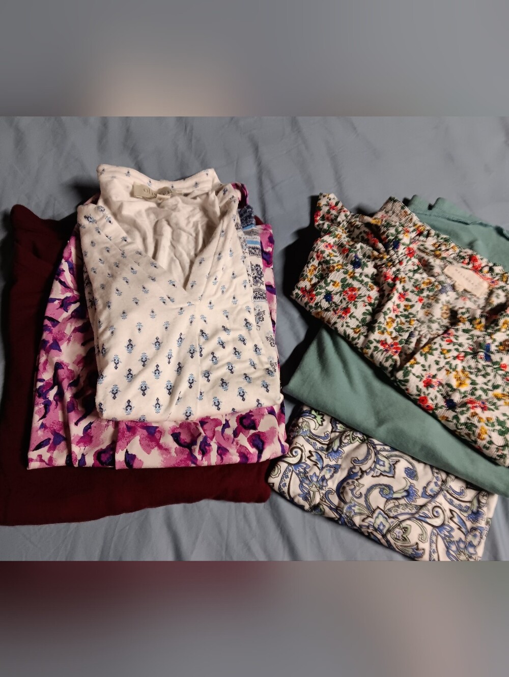 Lot Of 6 Sleeveless & Short Sleeve Tops